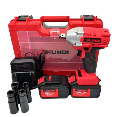 Professional Heavy duty 21V Brushless Impact Wrench with Toolkit