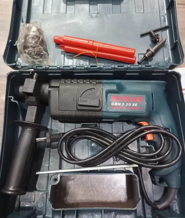 Heavy Duty 20mm Rotary Hammer Drill Machine 2mm Pure Copper Winding