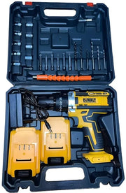 Heavy duty Cordless 24 Volt Hammer Drill Machine with accessories
