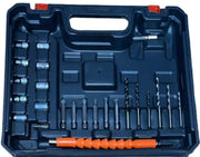 Heavy duty Cordless 24 Volt Hammer Drill Machine with accessories
